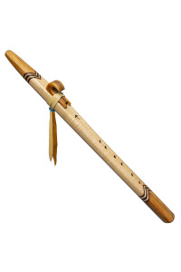 Curly Maple & Canary Wood Collectors Native American Style Flute (Key F- 432hz)